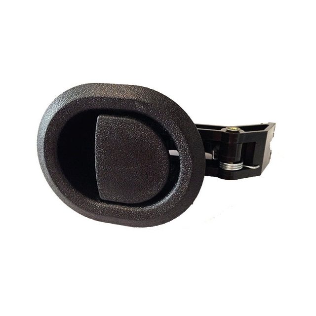 Recliner handle black plastic round with 3.5mm barrel H1319